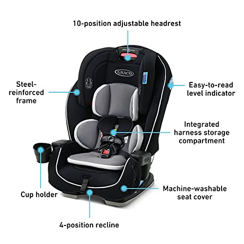 Graco Landmark 3 In 1 Car Seat Grows With Your Child From Rear Facing To Highback Booster