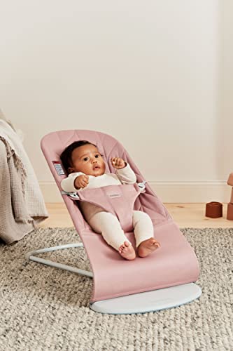 Lightweight Baby Bouncer With Three-Position Recline And Flat Lay Design No Infant Insert Needed Oeko-Tex Certified