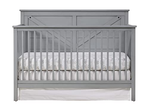 Oxford Baby Four In One Convertible Crib With Greenguard Gold Certification And Durable Safe Nursery