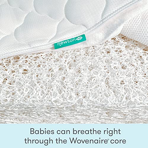 Safe Breathable Dual Layer Crib Mattress With Removable Washable Cover For Baby And Toddler Sleep