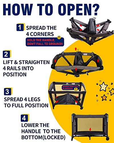 4 In 1 Bedside Sleeper For Baby With Retractable Side Crib Playard Changing Table And Bassinet