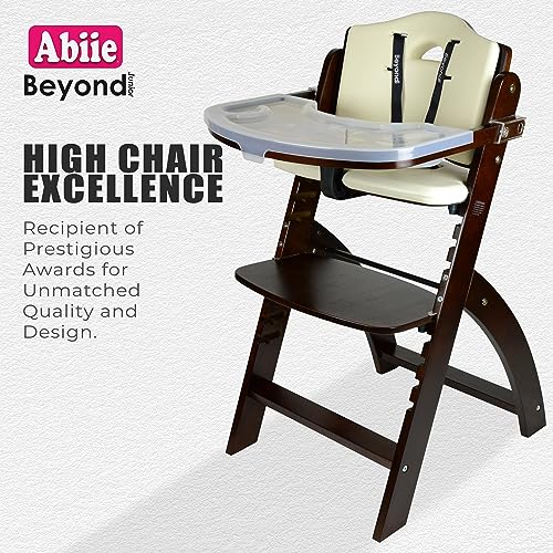 3 In 1 Adjustable Wooden High Chair With Removable Tray For Babies And Toddlers Everyday Use