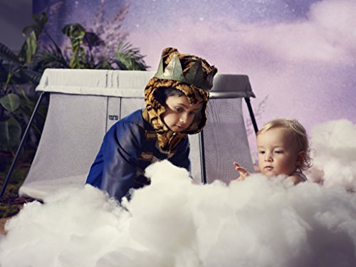 Travel Crib Light Portable Baby Crib With Easy Setup And Airy Design Removable Mattress