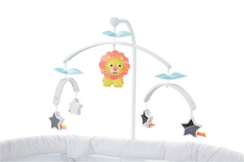 Fisher Price Soothing Motions Bassinet With Dual Mode Lighting And Soothing Projection