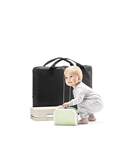Travel Crib Light Portable Baby Crib With Easy Setup And Airy Design Removable Mattress