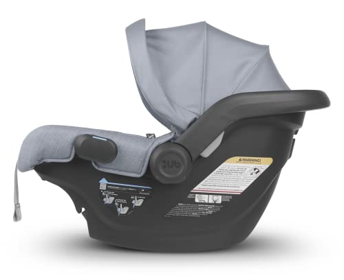 Mesa V2 Infant Car Seat With Merino Wool And Base SMARTSecure Installation Adjustable Headrest And Side Impact Protection