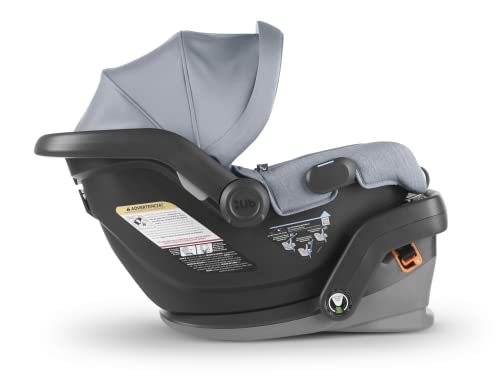 Mesa V2 Infant Car Seat With Merino Wool And Base SMARTSecure Installation Adjustable Headrest And Side Impact Protection