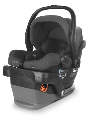 Infant Car Seat With Base Included And SmartSecure Install, Adjustable Headrest And Side Impact Protection