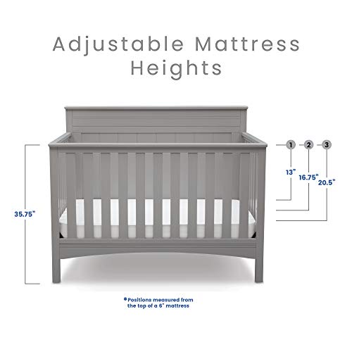 Delta Children Fancy 4 In 1 Convertible Crib With Greenguard Gold Certification Today