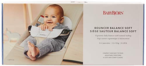 Ergonomic Baby Bouncer Balance Soft With Three Adjustable Positions For Easy Storage