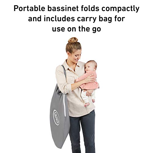Graco Pack N Play Travel Dome LX Playard With Portable Bassinet Full Size Infant Bassinet And Diaper Changer