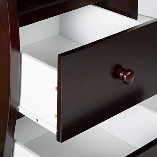 Storkcraft Portofino 5in1 Convertible Crib and Changer With 3 Drawers and Changing Pad