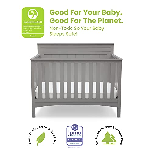 Delta Children Fancy 4 In 1 Convertible Crib With Greenguard Gold Certification Today