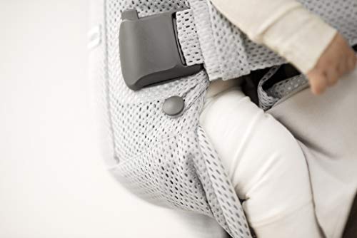 Ergonomic Baby Carrier With Breathable Mesh For 0-36 Months Adjustable Size Lightweight And Machine Washable