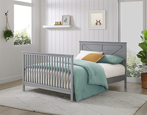 Oxford Baby Four In One Convertible Crib With Greenguard Gold Certification And Durable Safe Nursery