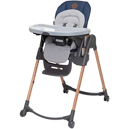 Six In One High Chair With Nine Height Positions And Five Recline Positions For Growth