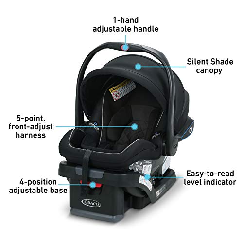 Graco Infant Car Seat With TrueShield Side Impact Technology And InRight LATCH System