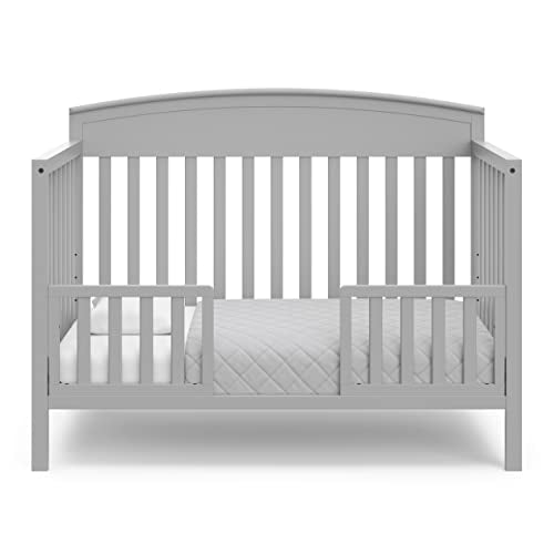 Graco Benton 5-In-1 Convertible Crib Converts To Toddler Bed Daybed And Full-Size Bed