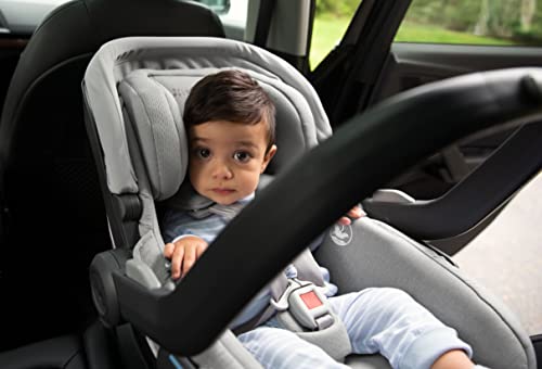 Mesa V2 Infant Car Seat With Merino Wool And Base SMARTSecure Installation Adjustable Headrest And Side Impact Protection