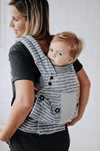 Breathable Mesh Baby Carrier For Newborn To Toddler 7 To 45 Pounds With Ergonomic Front And Back Carry Options
