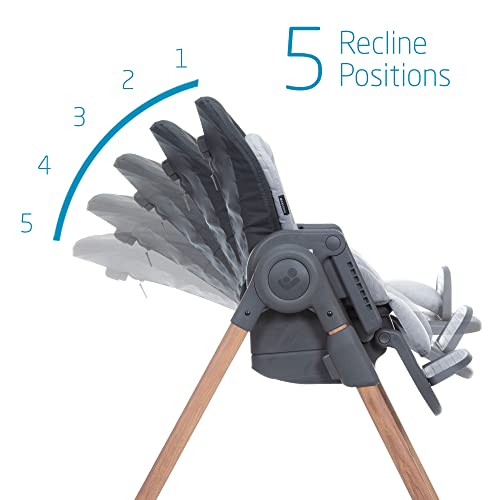 6 In 1 High Chair For Years Of Growth With 5 Recline Positions And 9 Height Settings