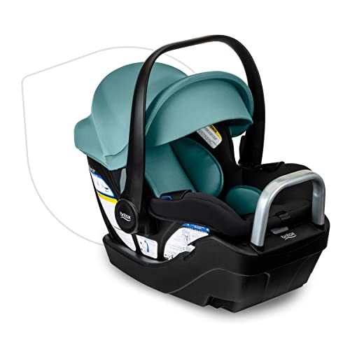 Britax Infant Car Seat With Alpine Base And ClickTight Installation For Safe Rear Facing Travel