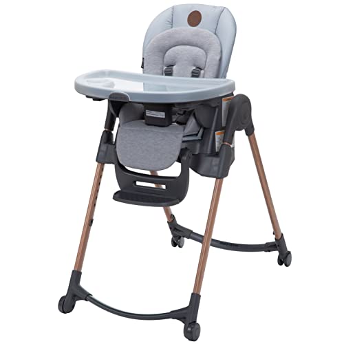 6 In 1 High Chair For Years Of Growth With 5 Recline Positions And 9 Height Settings