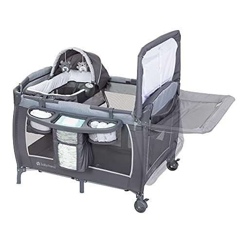 Twin Rock-A-Bye Bassinet Duo With Convertible Standalone Rocker And Ventilated Mesh Sides