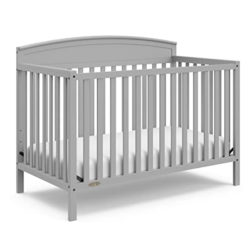 Graco Benton 5-In-1 Convertible Crib Converts To Toddler Bed Daybed And Full-Size Bed