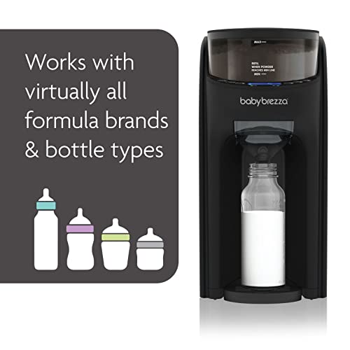 Baby Brezza Automatic Warm Formula Bottle Dispenser With Smartphone App Control For Easy Bottle Prep And Powder Blending