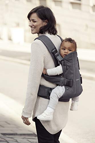 Ergonomic Cotton Baby Carrier For 0 To 36 Months With Breathable Fabric And Adjustable Fit