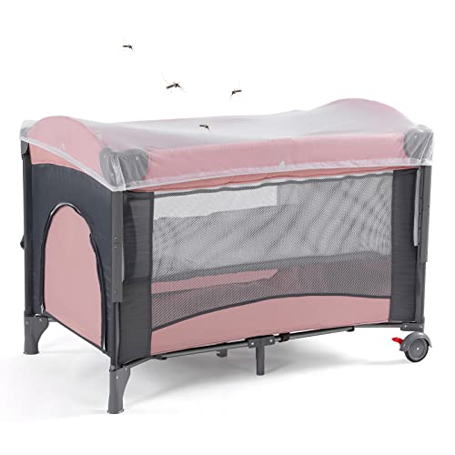 Multifunctional Baby Crib With Mattress And Bedside Sleeper Portable Foldable Bassinet For Newborns