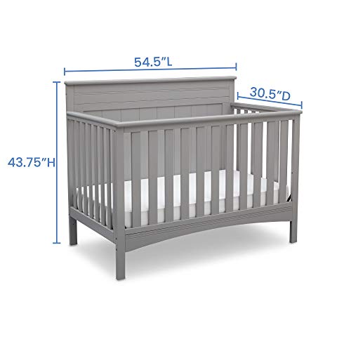 Delta Children Fancy 4 In 1 Convertible Crib With Greenguard Gold Certification Today