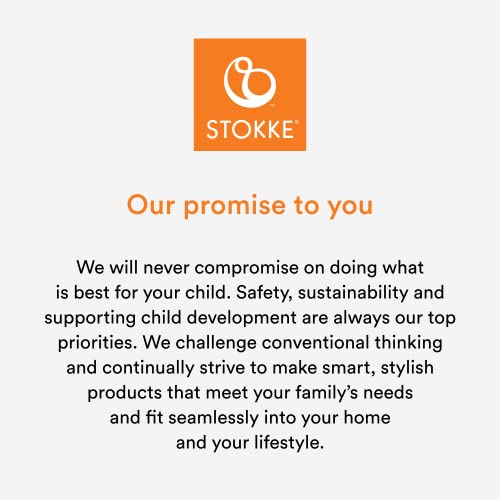 Stokke Tripp Trapp High Chair Adjustable Convertible For Life With Baby Set And Removable Harness