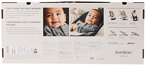 Ergonomic Baby Bouncer Balance Soft With Three Adjustable Positions For Easy Storage