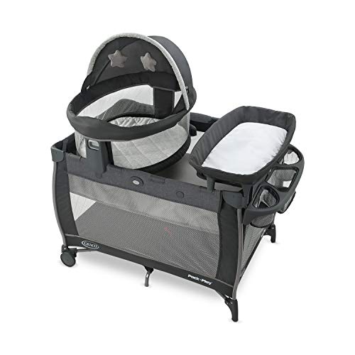 Graco Portable Travel Playard With Compact Fold And Carry Bag For On The Go Baby Sleep