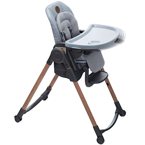 6 In 1 High Chair For Years Of Growth With 5 Recline Positions And 9 Height Settings