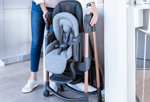 6 In 1 High Chair For Years Of Growth With 5 Recline Positions And 9 Height Settings