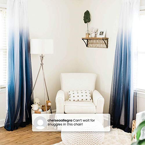 Plush Upholstered Glider Swivel Rocker Chair With Gentle Glide Motion For Baby Relaxation