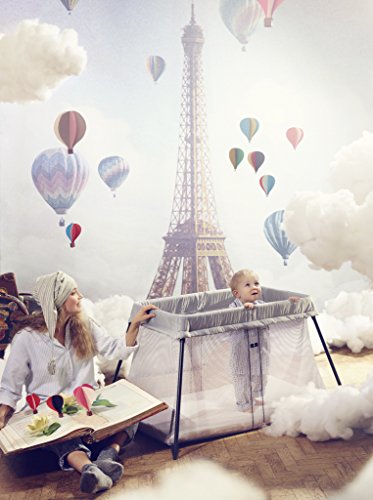 Travel Crib Light Portable Baby Crib With Easy Setup And Airy Design Removable Mattress