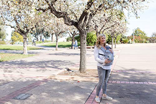 Breathable Mesh Baby Carrier For Newborn To Toddler 7 To 45 Pounds With Ergonomic Front And Back Carry Options