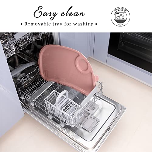 Sweety Fox Adjustable Baby High Chair With Seven Height Settings And Foldable Design For Easy Feeding