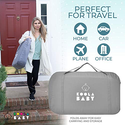 3 In 1 Baby Bassinet Bedside Sleeper And Playpen With Easy Folding Portable Crib In Grey