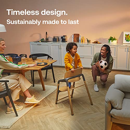 Wooden Baby High Chair With Quick One Second Adjustment And Easy Clean Ergonomic Design From Birth