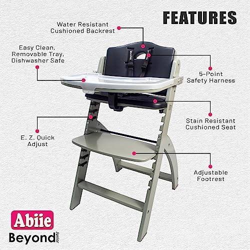 Abiie Beyond Junior Convertible High Chair 3In1 Portable