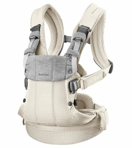 BabyBjorn 3D Mesh Baby Carrier For Infants With Hip Friendly Support And Supersoft Comfort Cream