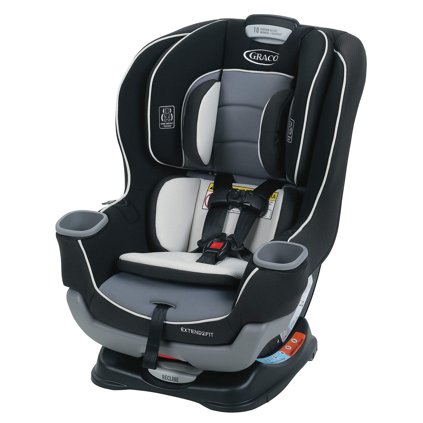 Extend2Fit Convertible Car Seat With Extra Legroom